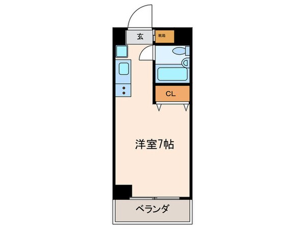 松風マンションの物件間取画像